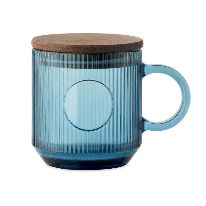 Mug en verre strié 300ml VITRIO MUG