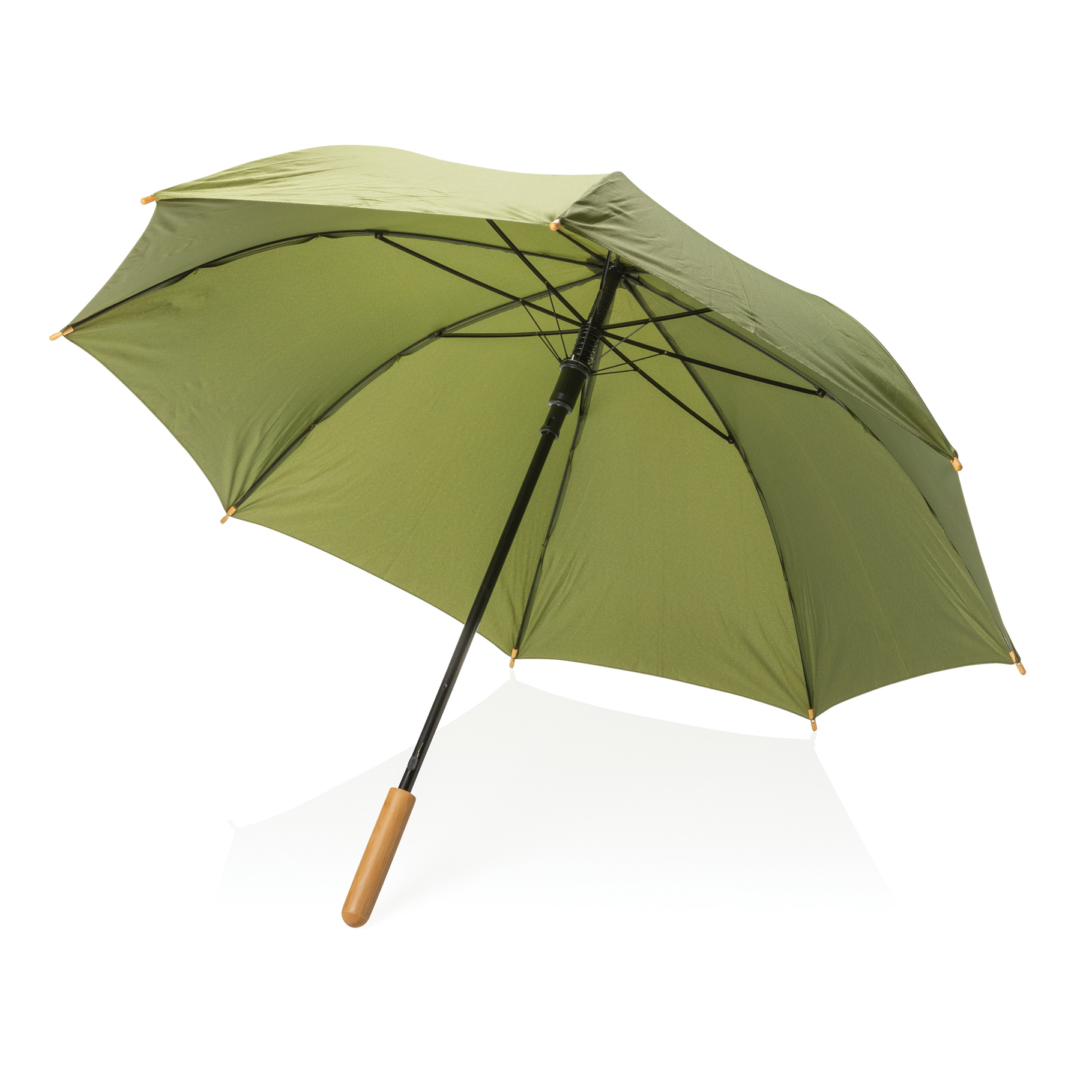 Parapluie 23" en rPET et bambou ouverture auto Impact AWARE™