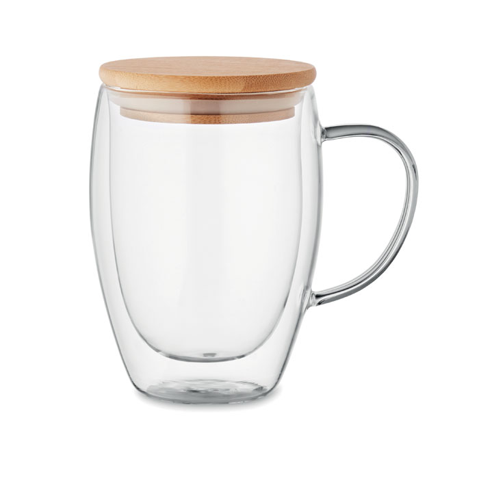 Mug en verre double paroi TIROL