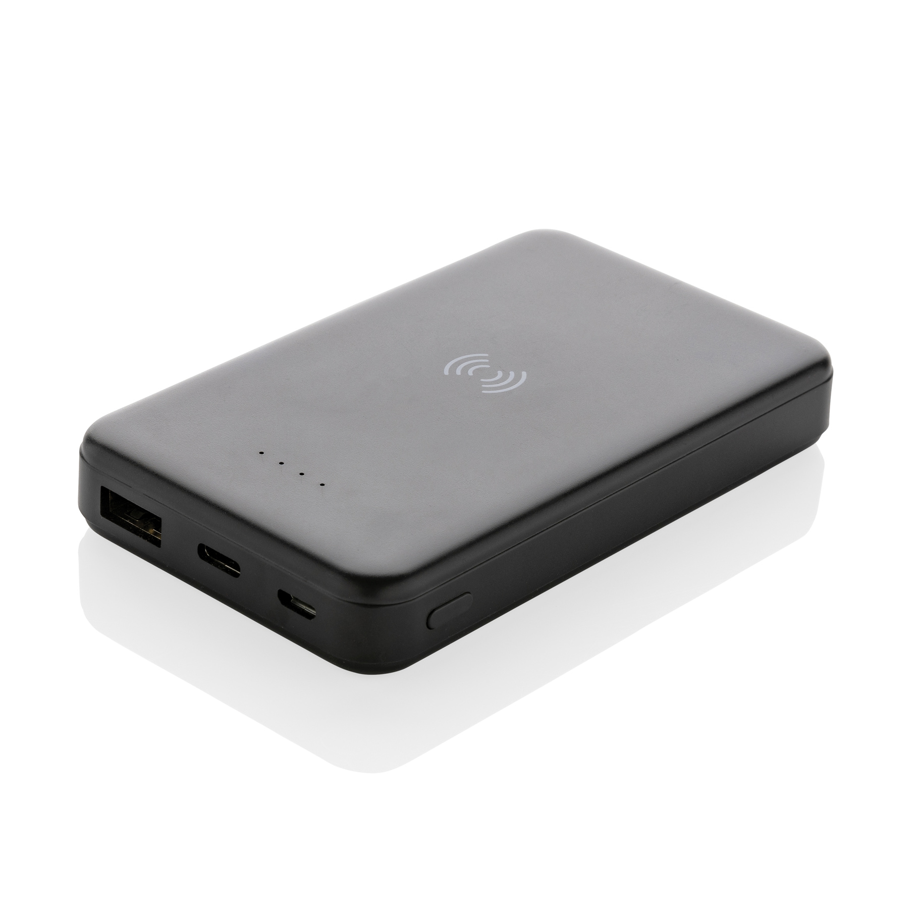 Powerbank 5000mAh avec induction 5W en plastique recyclé RCS