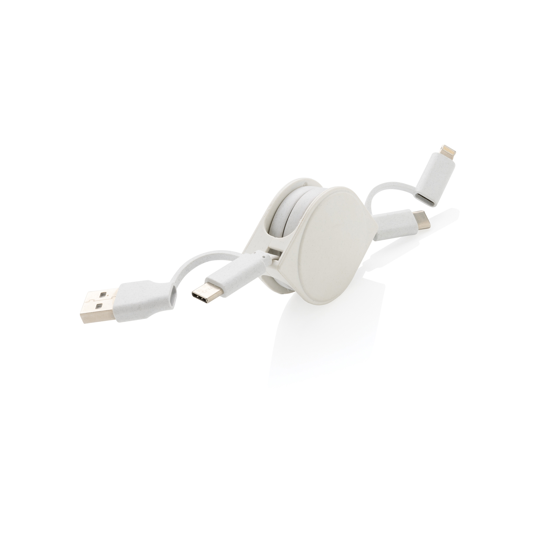 Cable 6 en 1 en TPE et plastique recyclé RCS