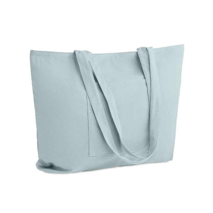 Grand sac shopping en velours CORDY G