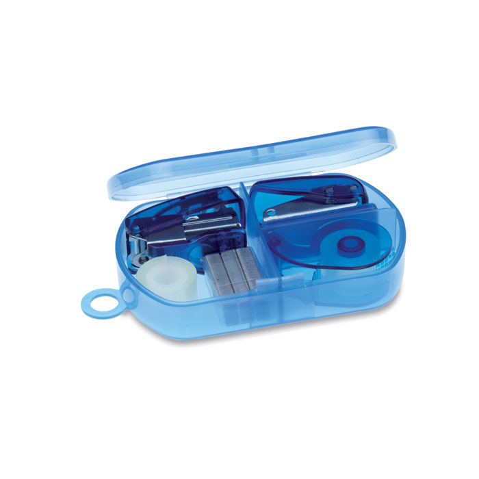 Set papet. en boîte plastique BUROBOX