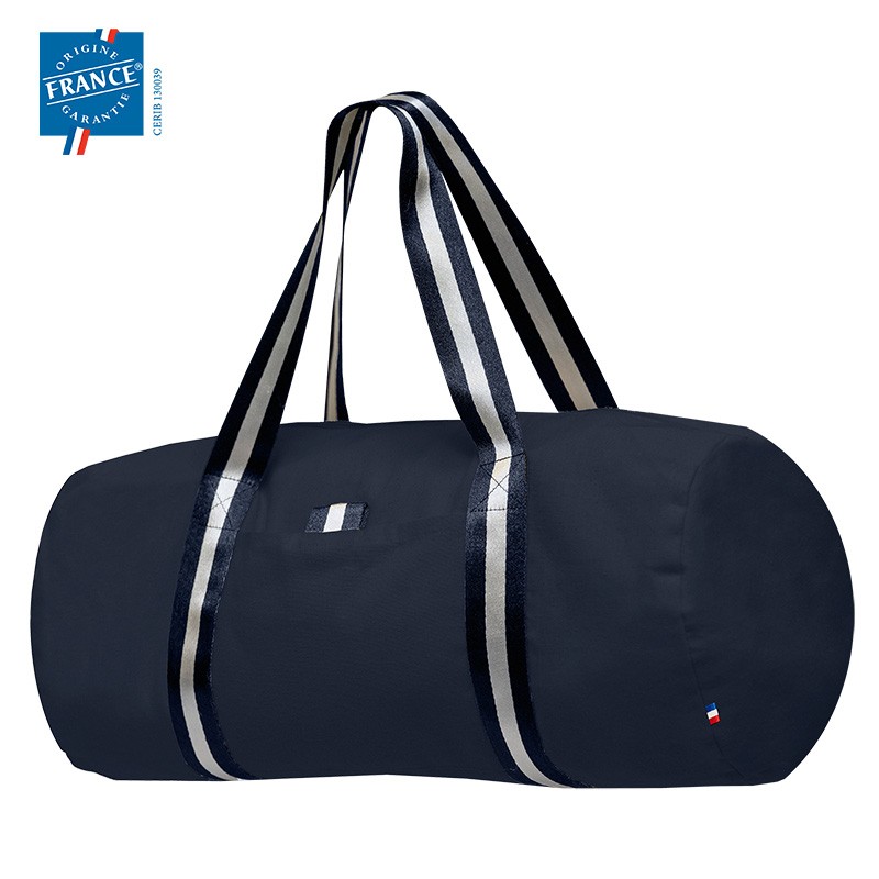 Sac Polochon en coton, fabriqué en France