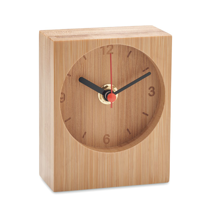 Horloge de table en bambou CLAMBU