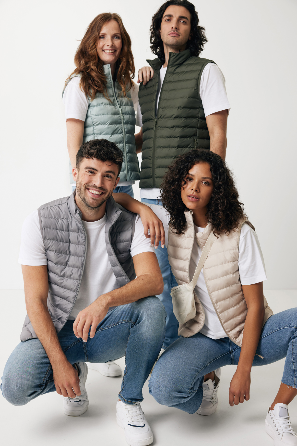 Bodywarmer homme en polyester recyclé Iqoniq Meru