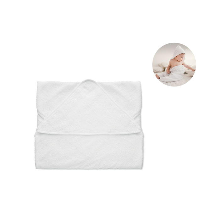 Cape de bain en coton HUGME
