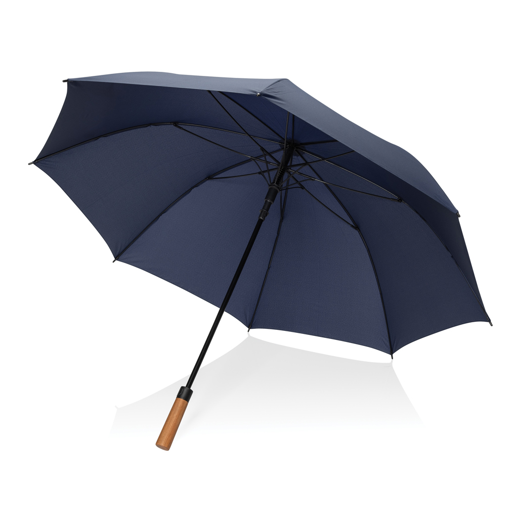 Parapluie 30" en rPET Aware™ et poignée en acacias