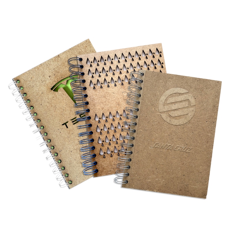 Carnet en bois rechargeable