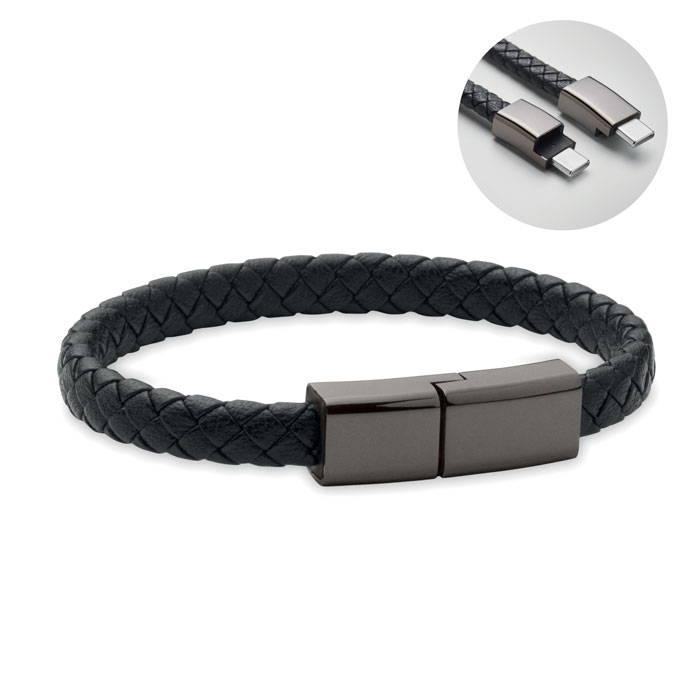 Câble bracelet tressé type C FAULETI CHARGE