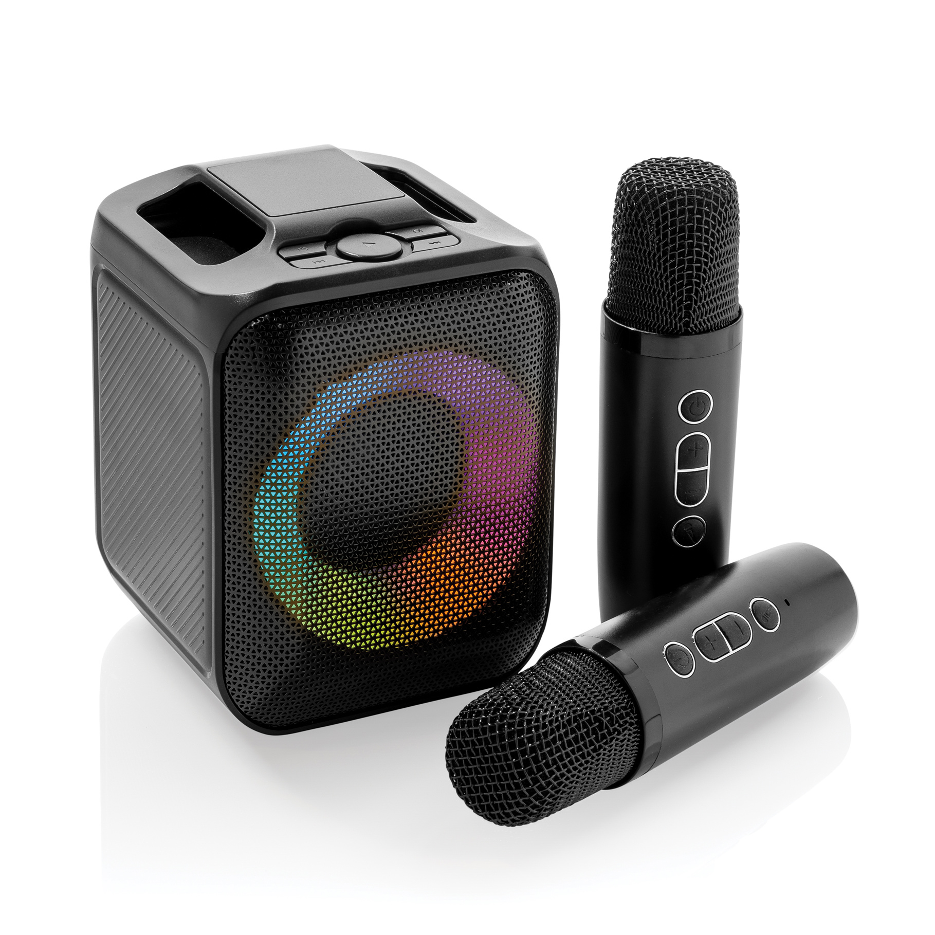 Set karaoké avec double micro en plastique RCS SingVIBE