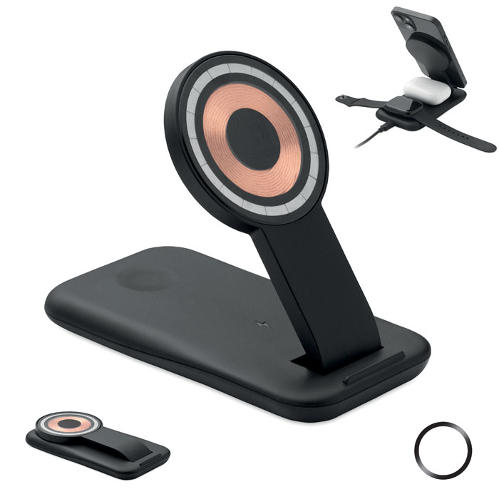 Chargeur sans fil 3 en 1 15W PENDOLESS