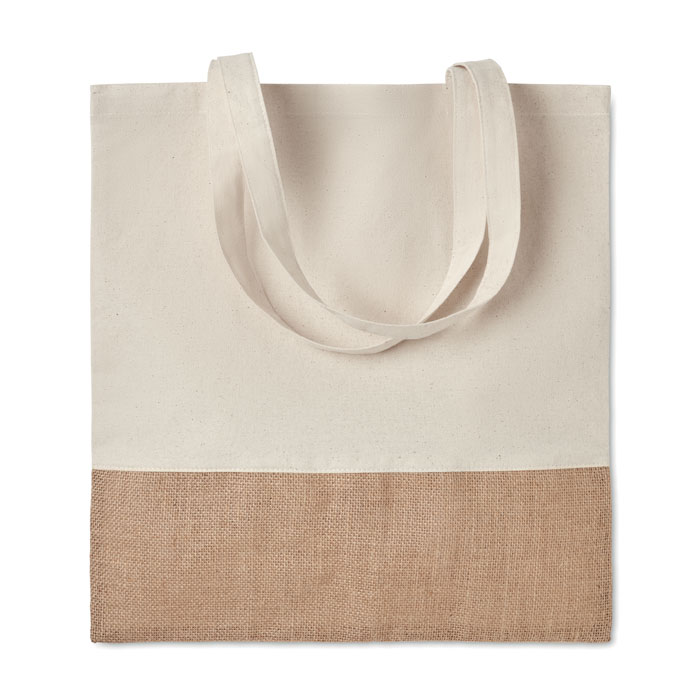 Sac à provisions avec jute INDIA TOTE