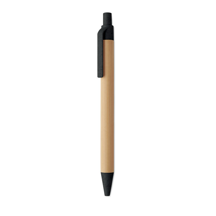Stylo à bille en bambou ITEA COLOUR