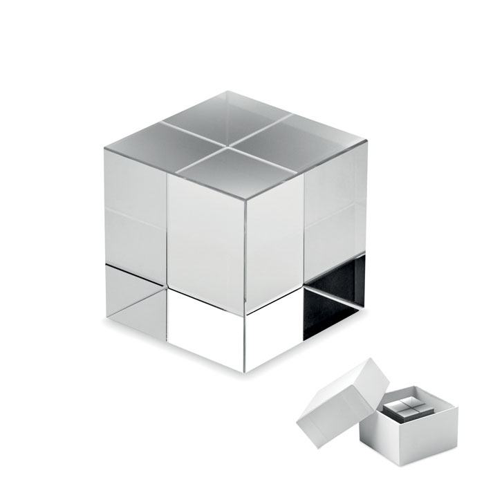 Trophée en verre Cube KUBEWARD