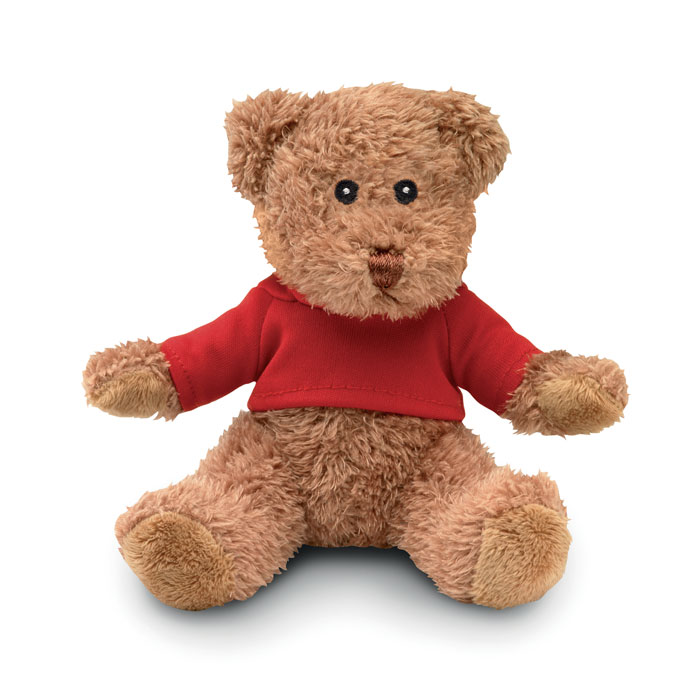 Peluche ourson avec t-shirt JOHNNY T