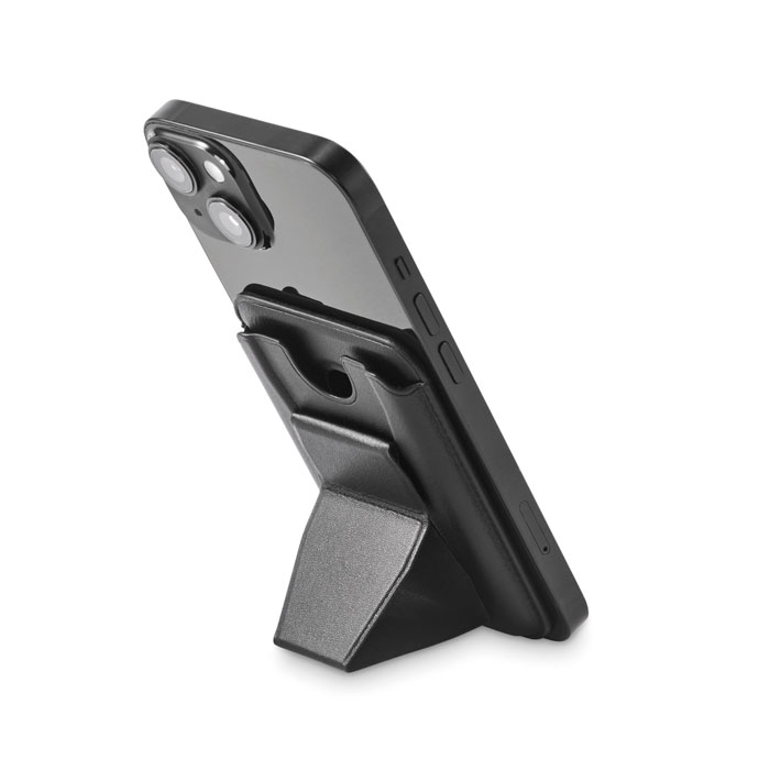Porte-cartes magnétique en PU LEAMAG
