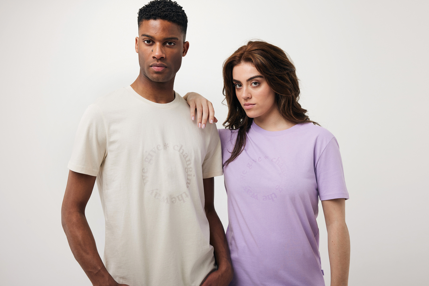 T-shirt en coton recyclé Iqoniq Bryce