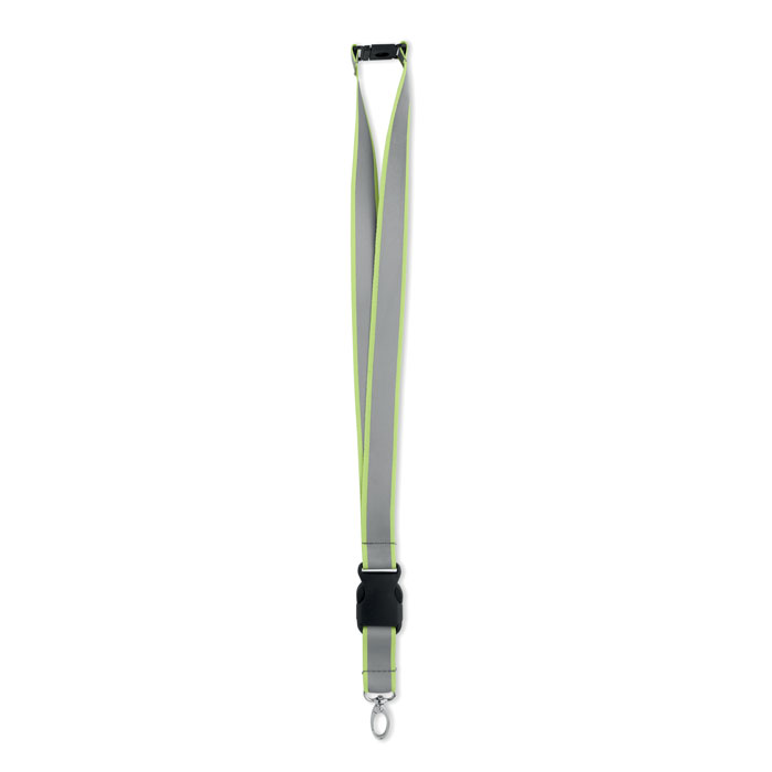 Lanyard réfléchissant en RPET TOSEE