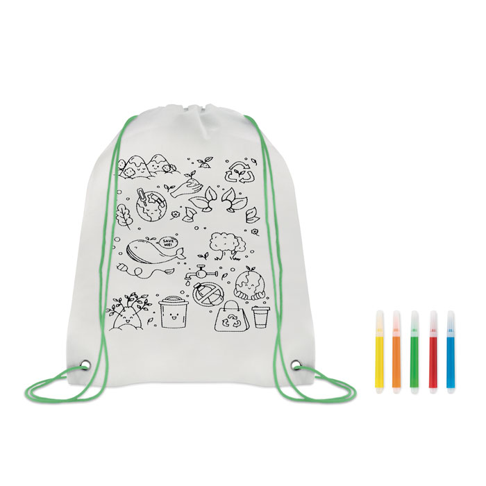Sac à cordon non tissé CARRYDRAW