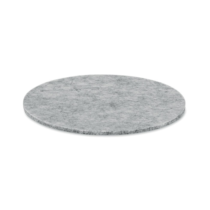 Sous-verre rond en feutre RPET FELTSTER