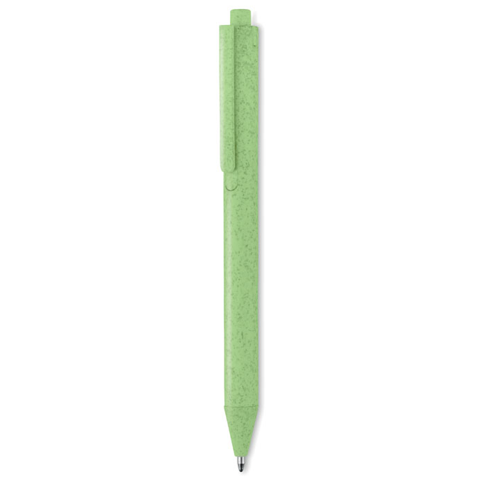 Stylo poussoir en paille de blé PP PECAS