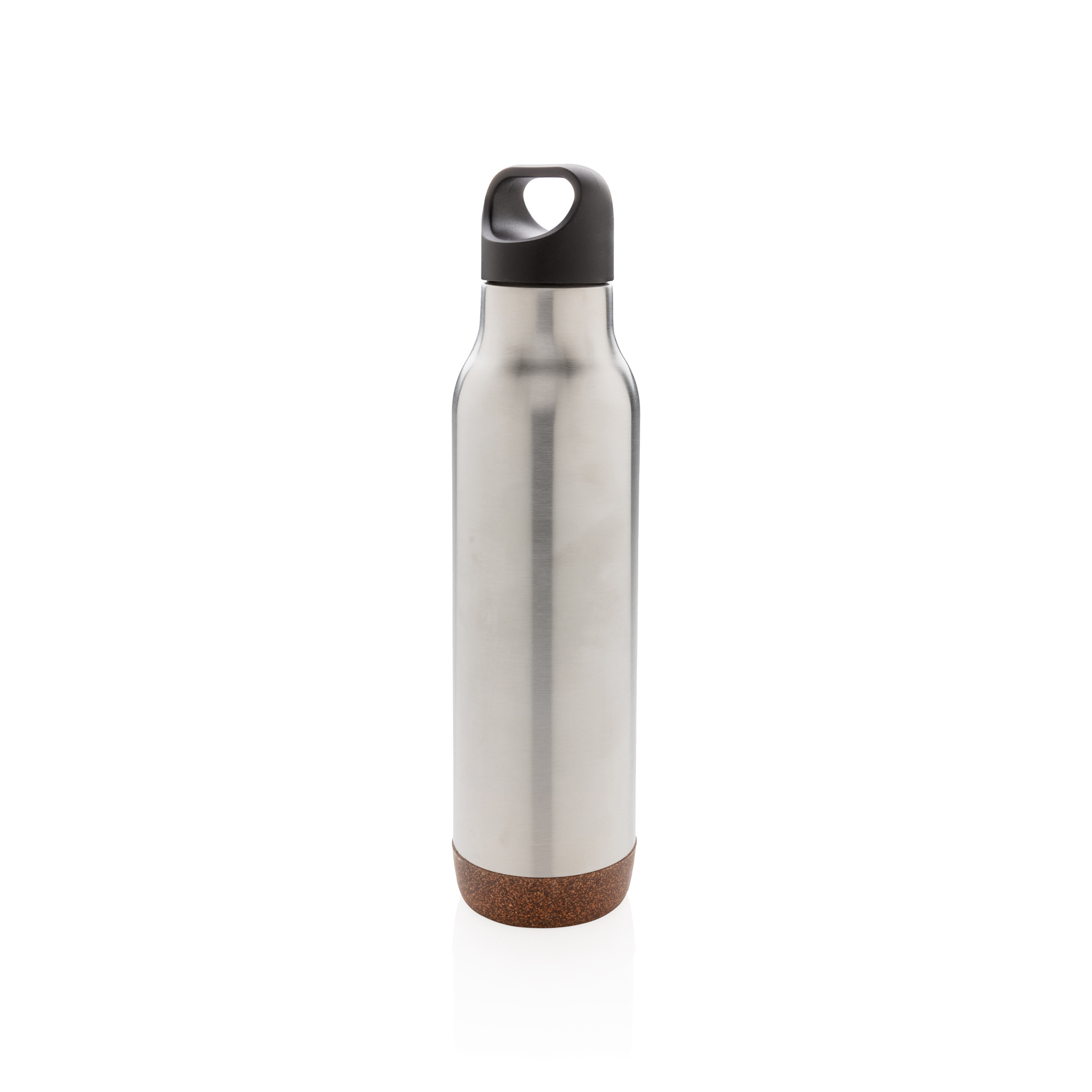 Bouteille isotherme étanche avec finition liège