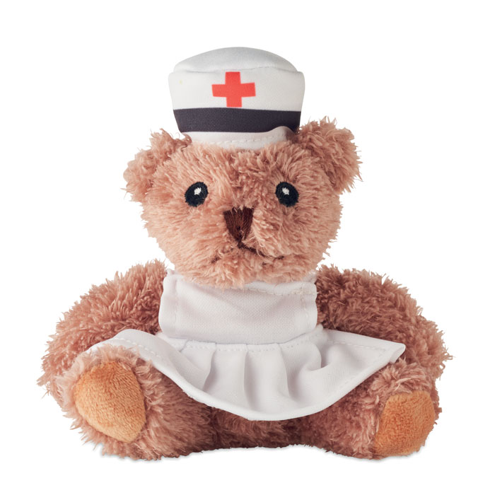 Ours en peluche infirmière NURSE