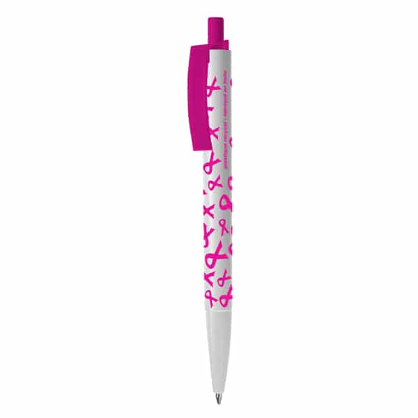 Stylo ruban rose