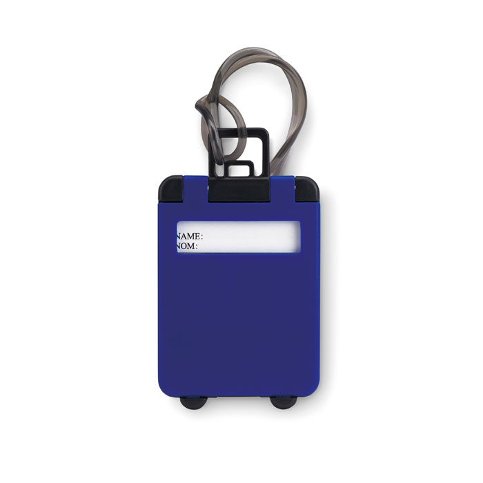 Étiquette de bagage en plastiq TRAVELLER