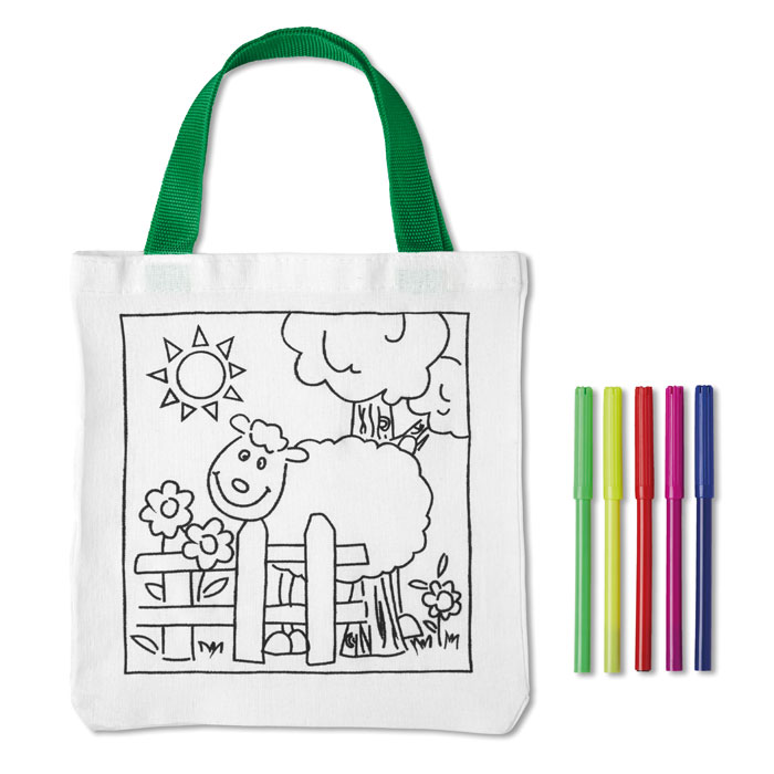 Sac coton à colorier MATEUSZ