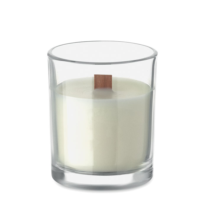 Bougie en cire végétale 80 gr KIVAS WOOD