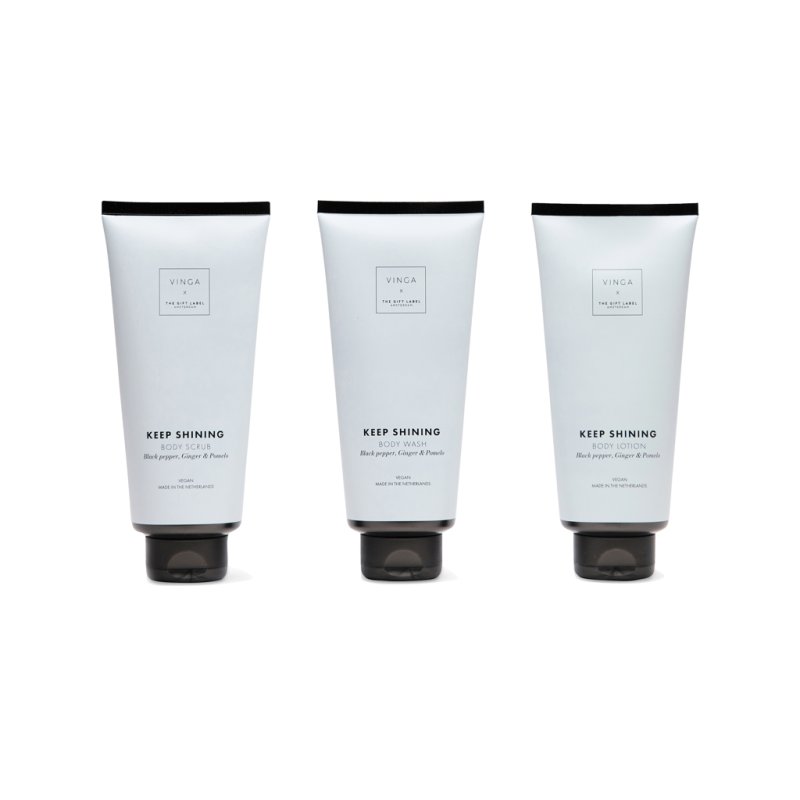 VINGA x TGL Coffret cadeau de soins corporels