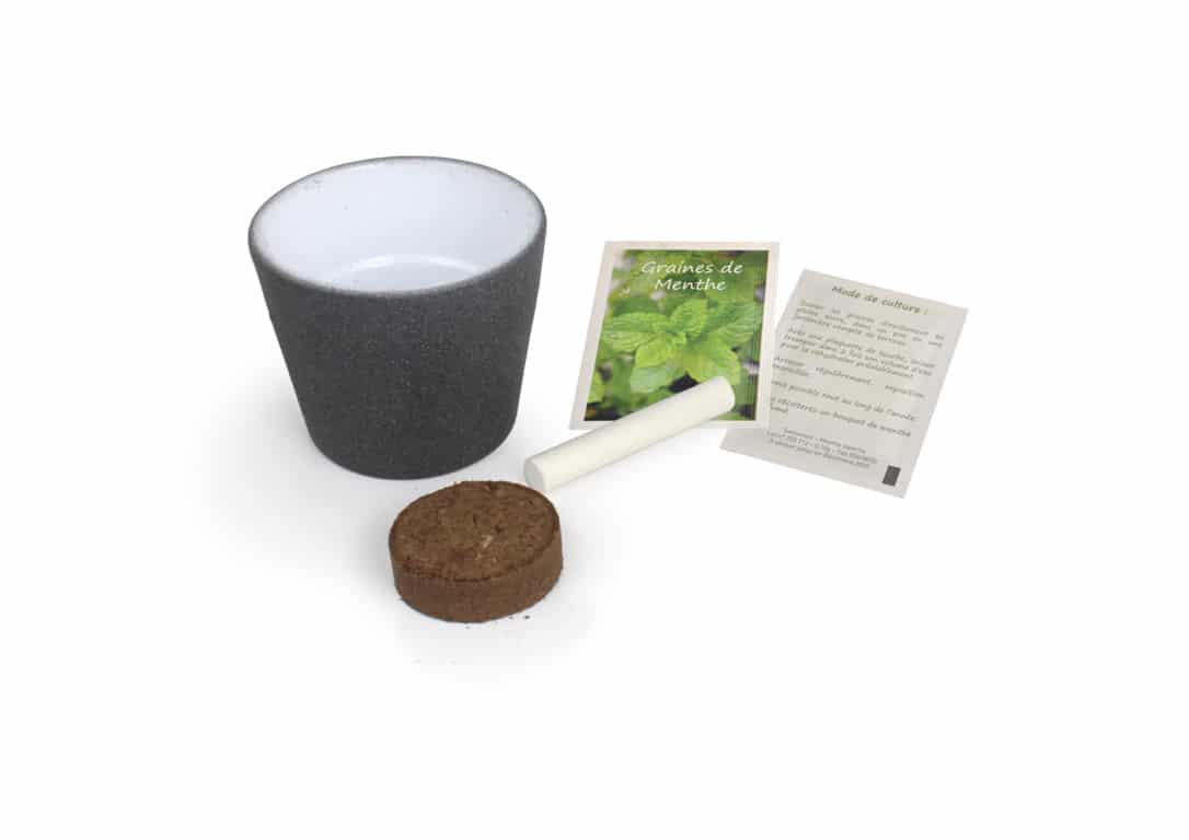 Kit plantation pot ardoise