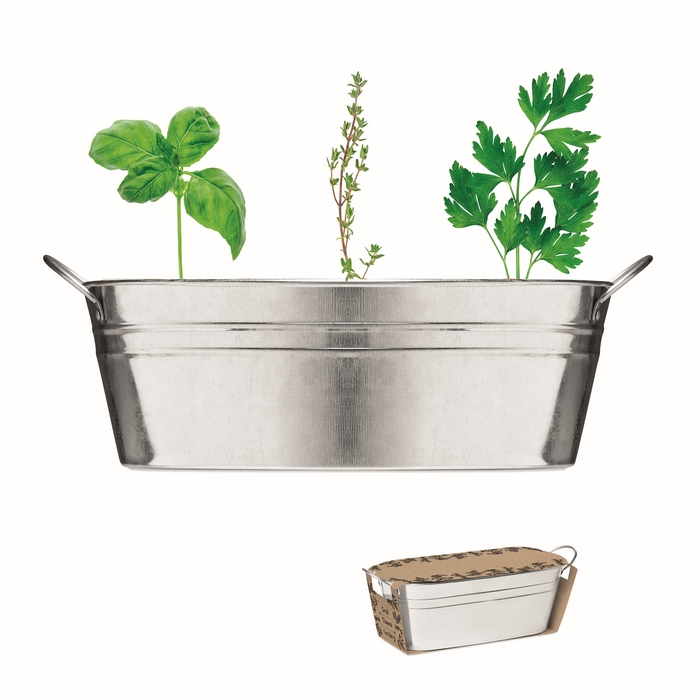 Bac en zinc & herbes MIX SEEDS