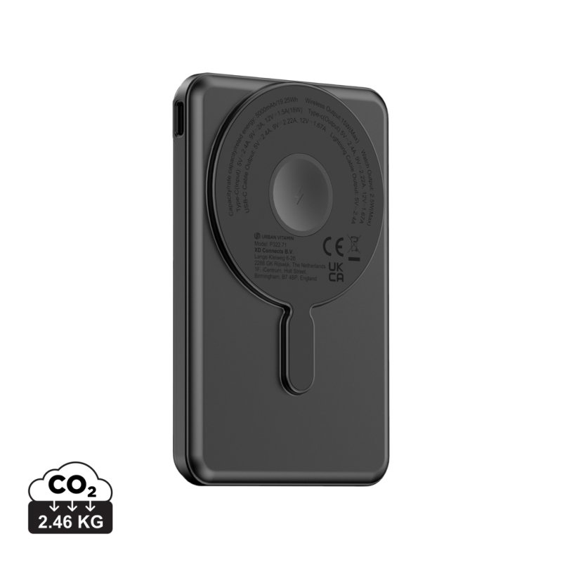 Powerbank 5000mAh et 20W PD Urban Vitamin Redwood