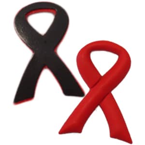 Magnet ruban rouge