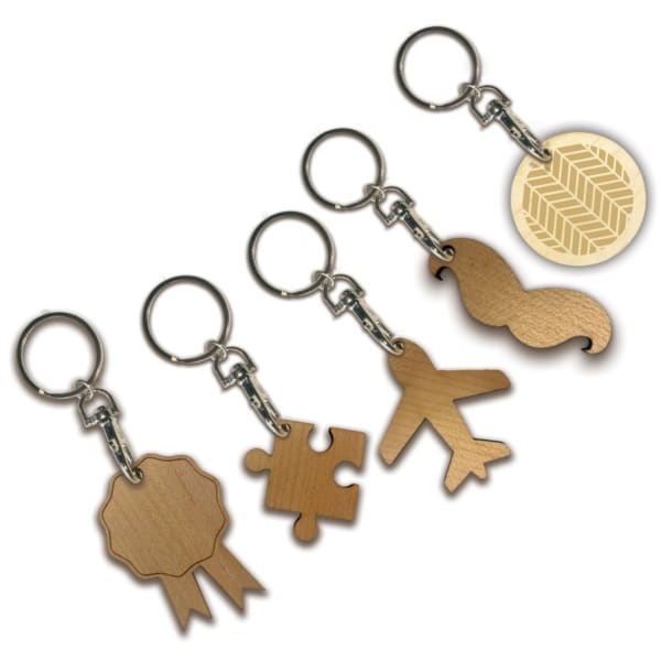 Porte-clés en bois sur-mesure