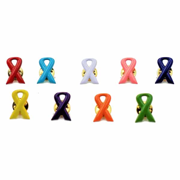 Pin's ruban de sensibilisation