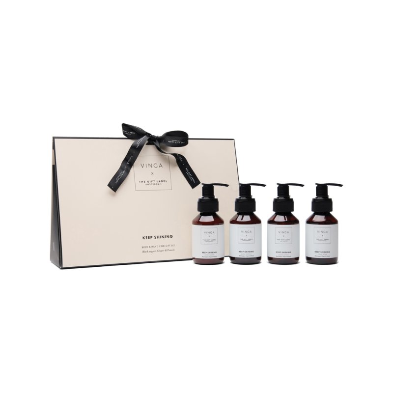 VINGA x TGL Coffret cadeau pour le corps et les mains