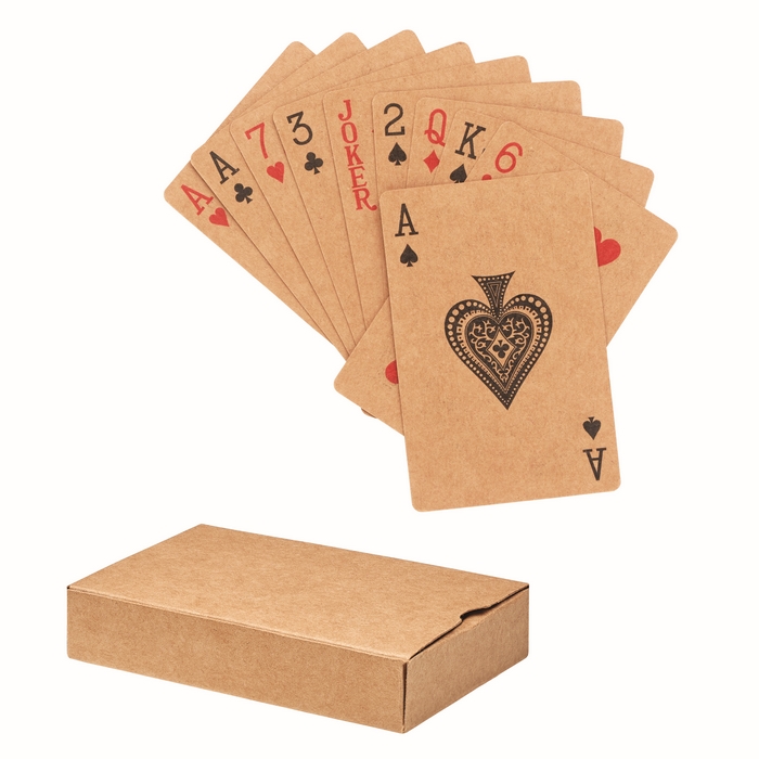 Cartes à jouer papier recyclé ARUBA +